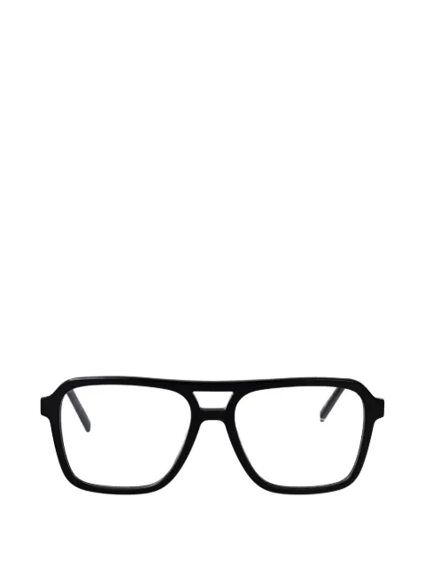 Tommy Hilfiger geometric-frame double-bridge glasses