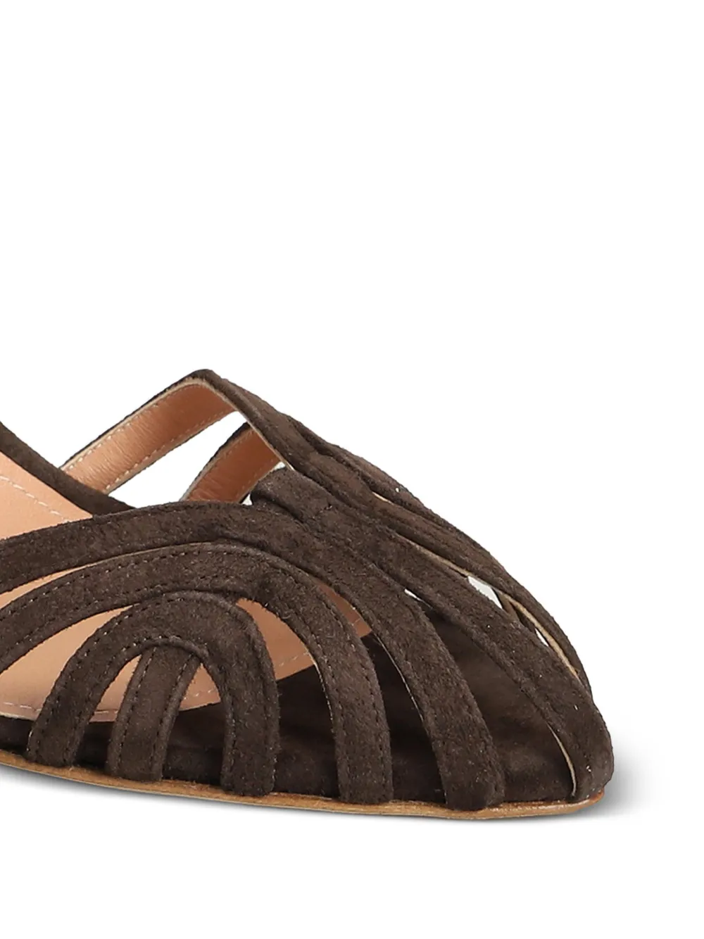 The Seller strappy cage-detail sandals Bruin