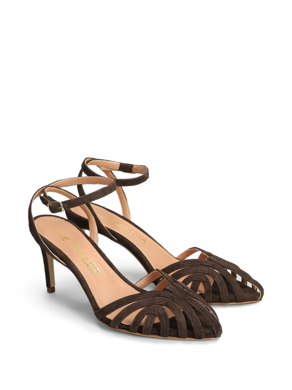 The Seller strappy cage-detail sandals Bruin