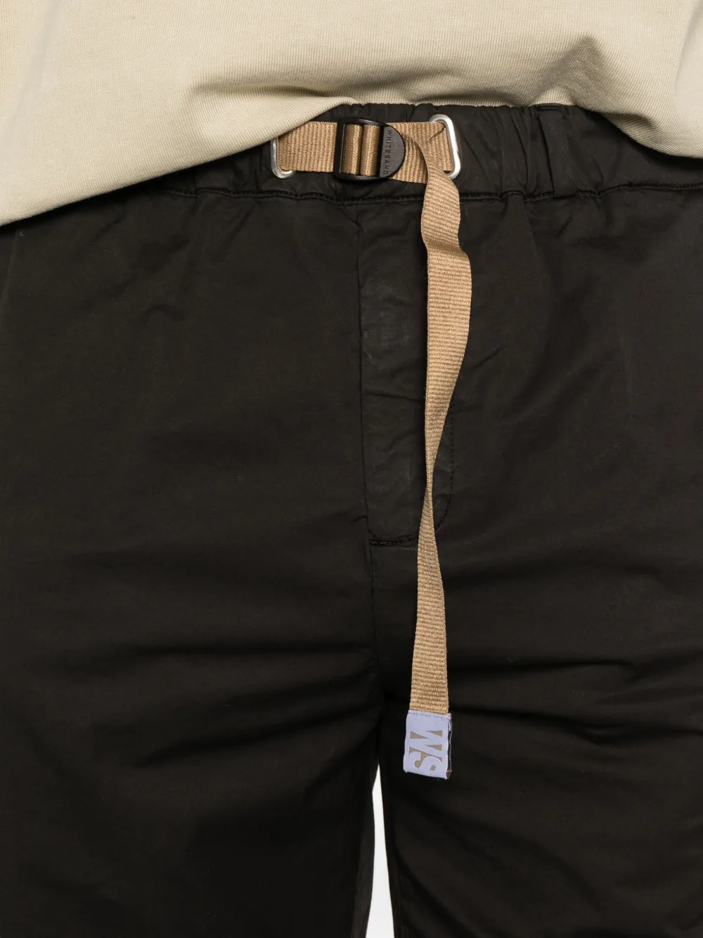 White Sand Kevin shorts Zwart