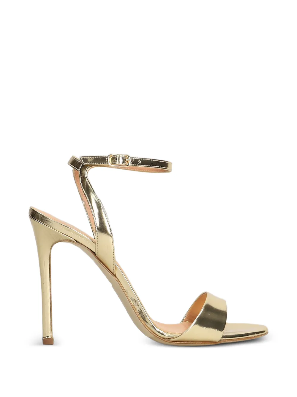 The Seller metallic ankle-strap sandals Goud