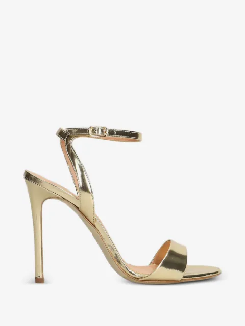 The Seller metallic ankle-strap sandals