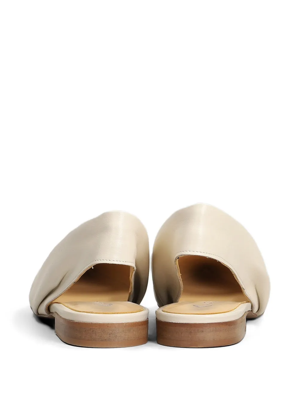 ALCHIMIA Slingback ballerina's met puntige neus Beige