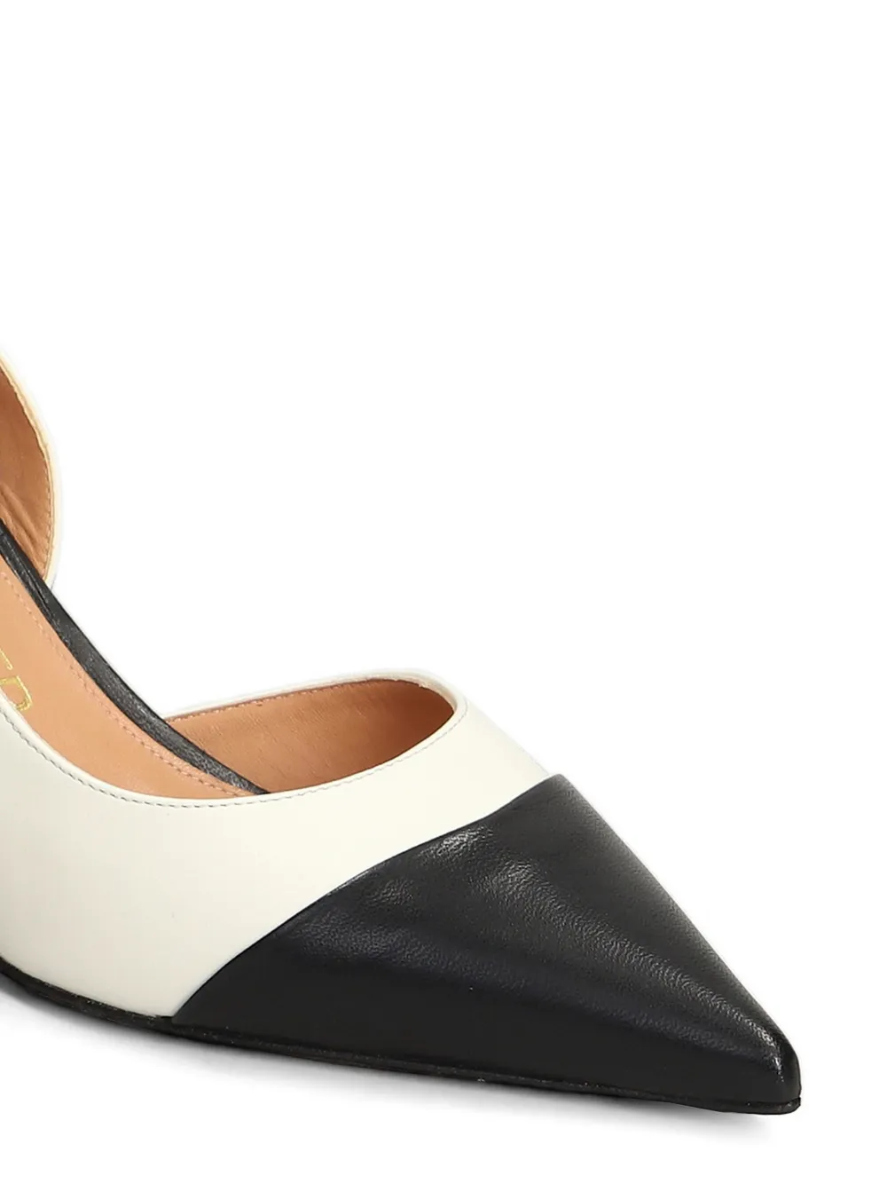 The Seller two-tone pointed-toe pumps Wit