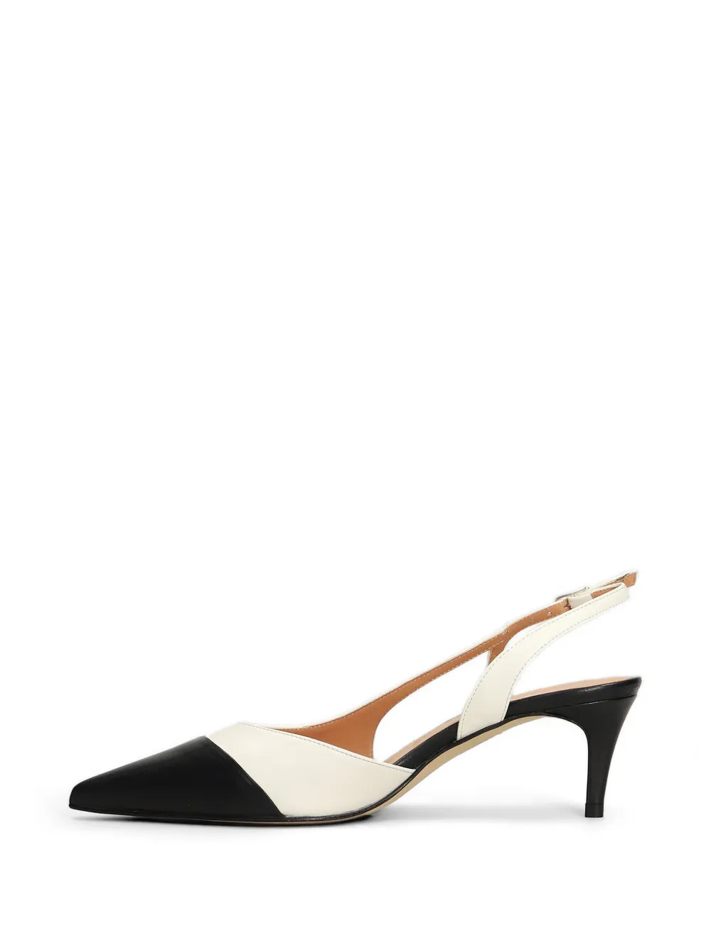 The Seller two-tone pointed-toe pumps Wit
