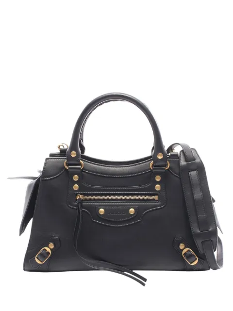 Balenciaga Pre-Owned bolsa satchel Motocross Neo Classic City pequeña 2010-2026