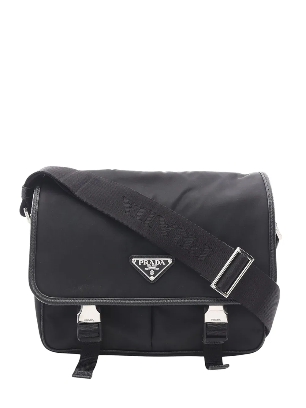Prada Pre-Owned 2013-2026 Tessuto crossbody bag - Schwarz