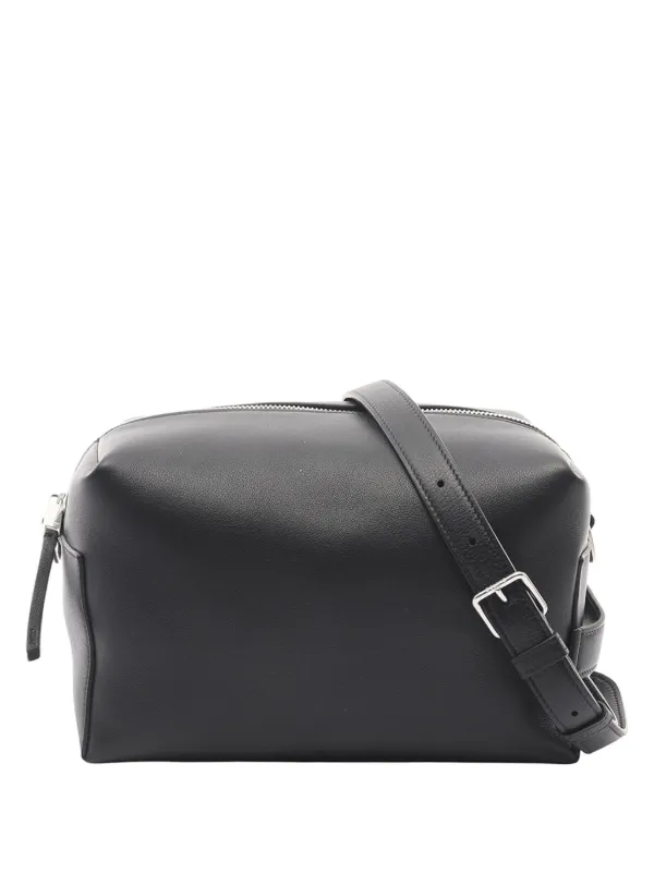 Celine Pre-owned 2021-2026 Leather Crossbody Bag in Black