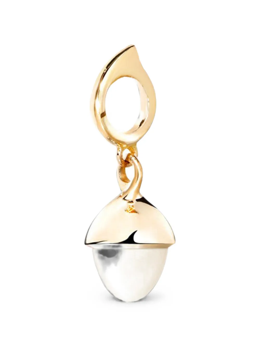 TAMARA COMOLLI Mikado Flamenco moonstone pendant - Gold