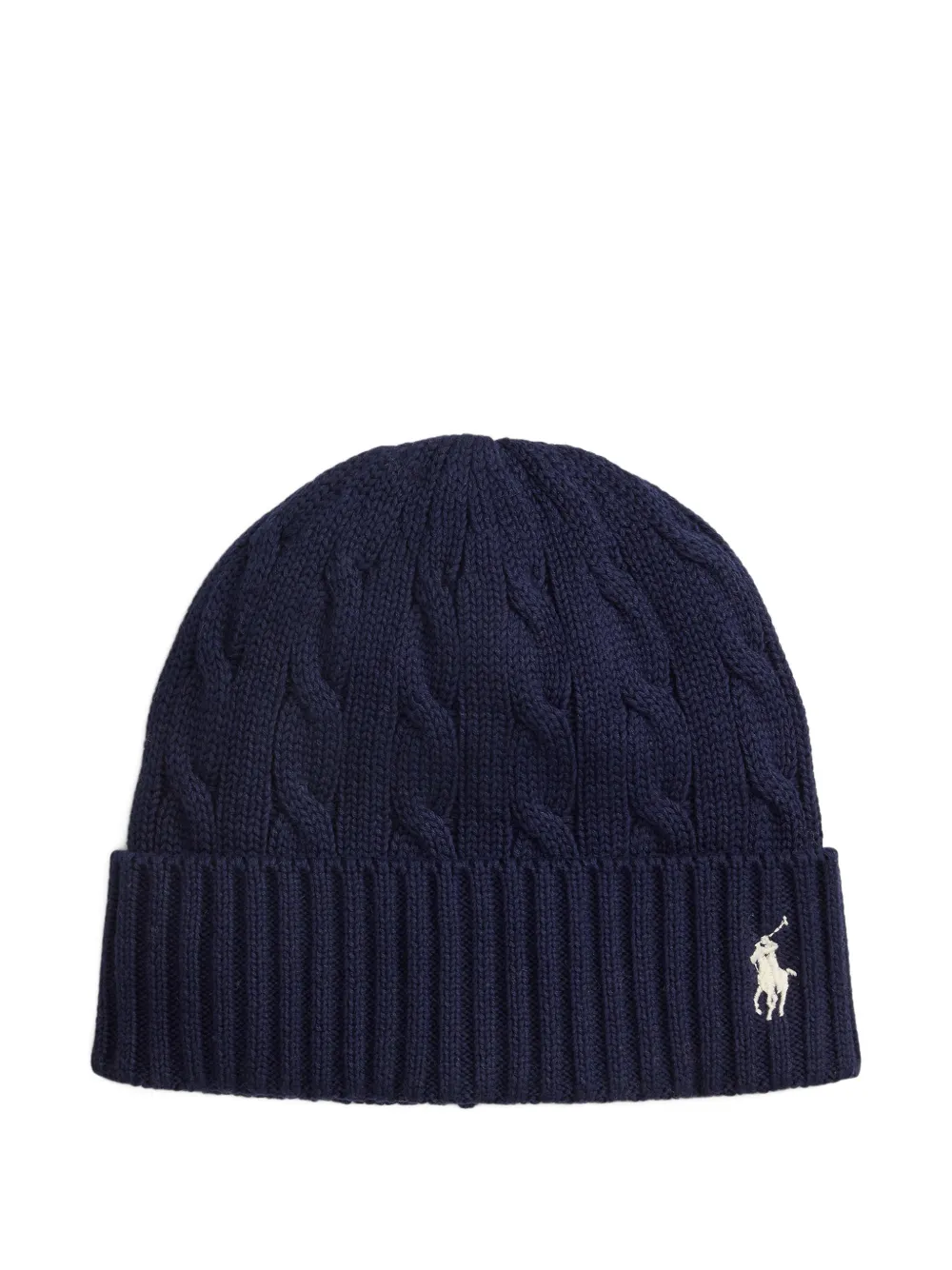 Polo Ralph Lauren Berretto in maglia a trecce - Blu