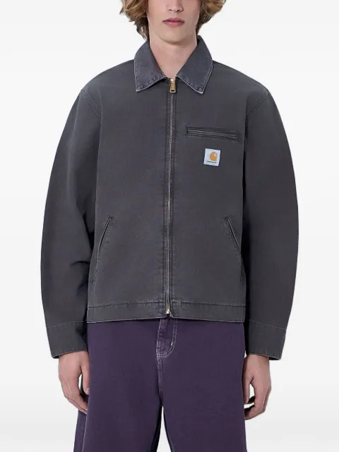 Carhartt WIP Detroit logo-patch zip-fastening jacket