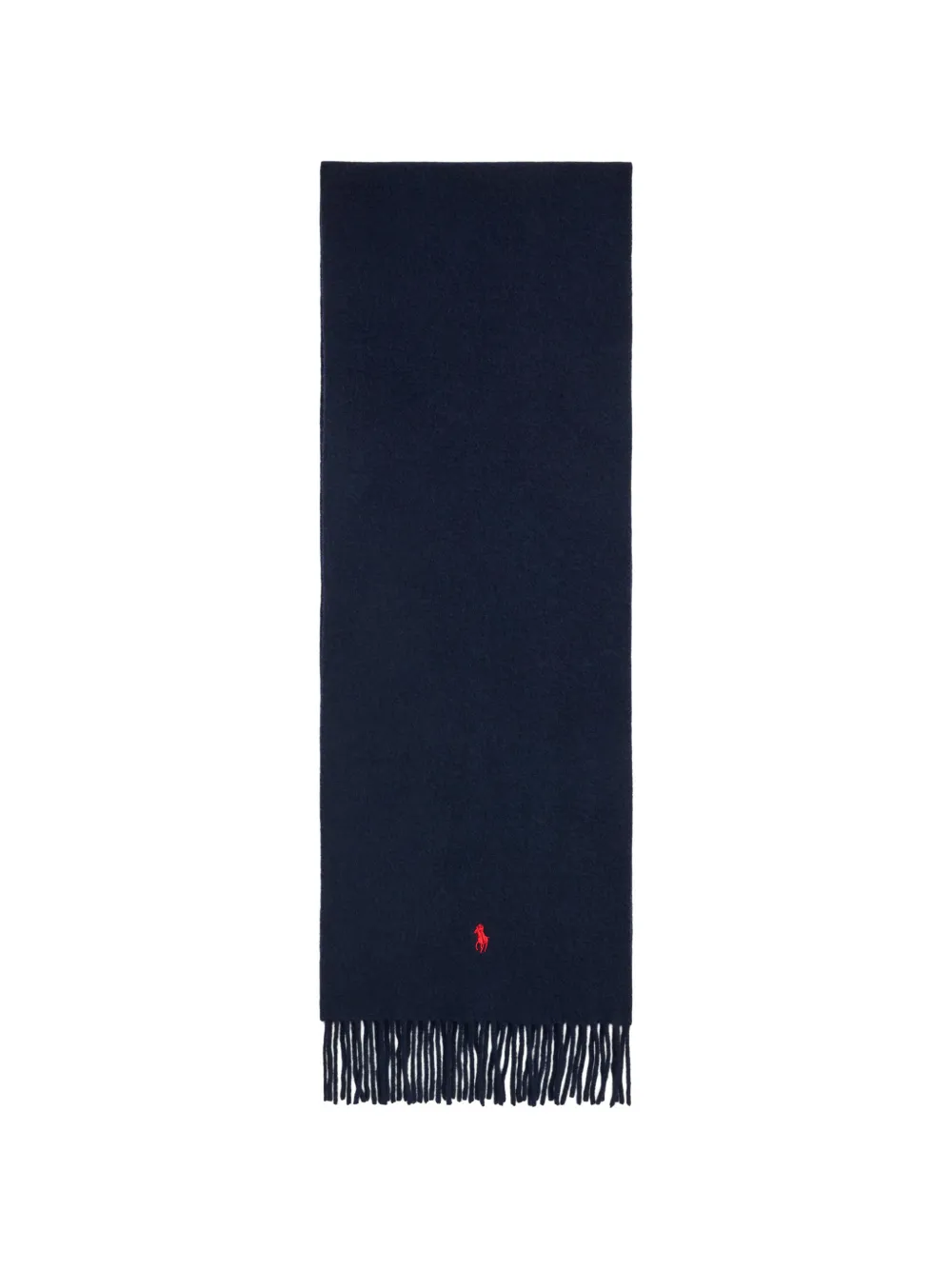Polo Ralph Lauren Pony Schal mit Fransenbesatz - Blau
