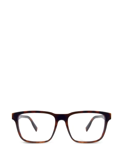 Lacoste lentes con armazón cuadrada estilo carey