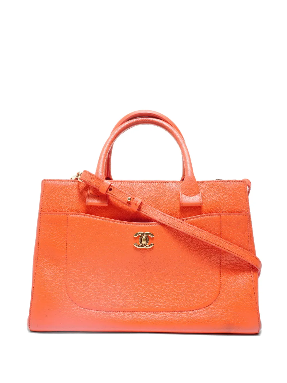 CHANEL Pre-Owned 2016-2017 Neo Executive tote bag - Arancione