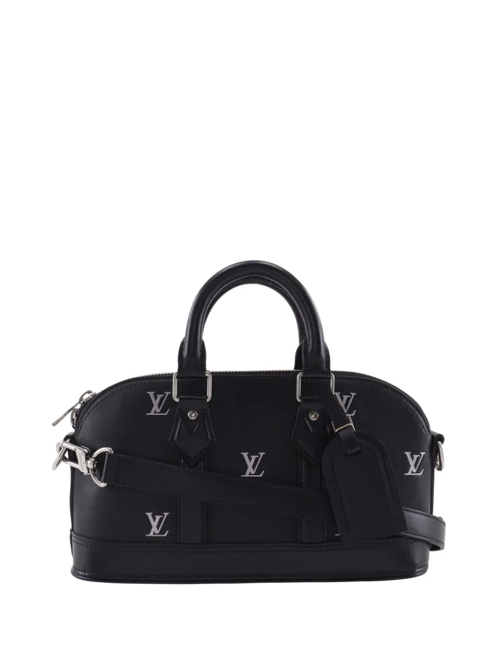 Louis Vuitton Pre-Owned 2021-2026 Leather Alma East West satchel - Nero
