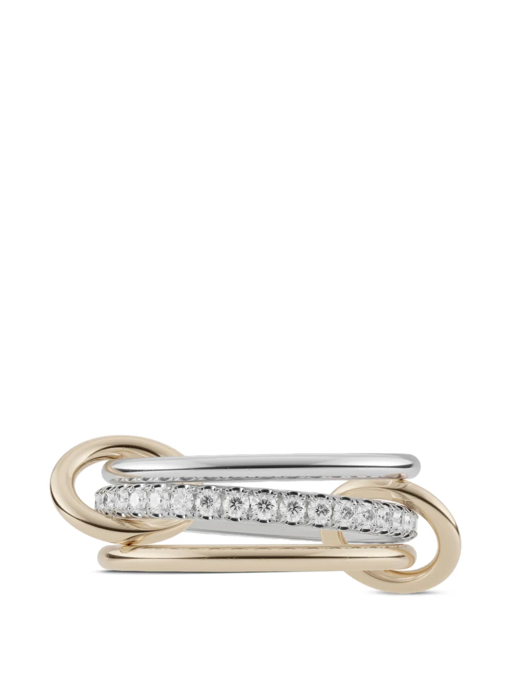 Spinelli Kilcollin Anello Tigris con diamanti - Oro