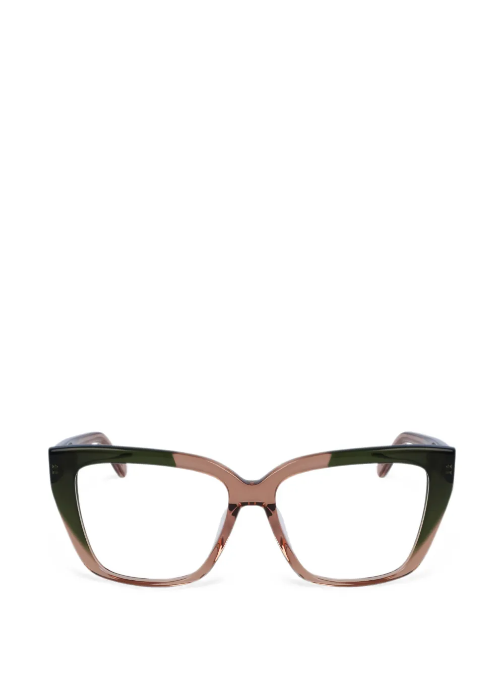 Ferragamo Eyewear Occhiali cat-eye - Marrone