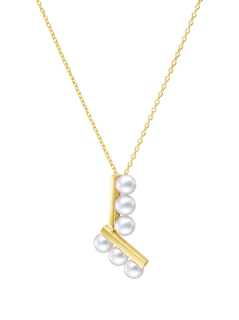 TASAKI Balance Arm Neo pearl necklace - Oro