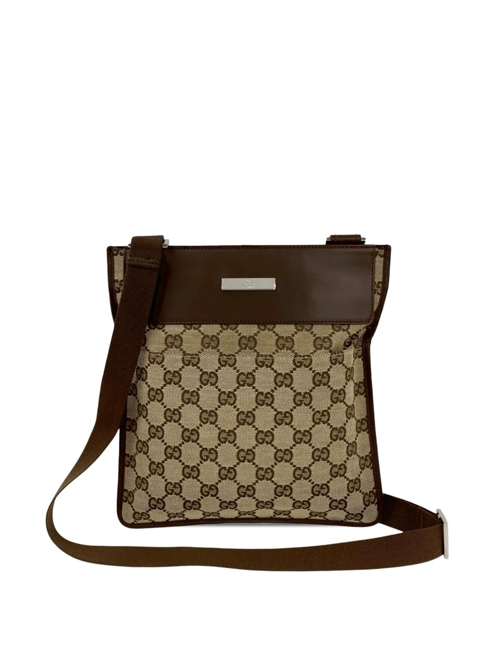 Gucci Pre-Owned 2000-2015 GG Canvas crossbody bag - Toni neutri