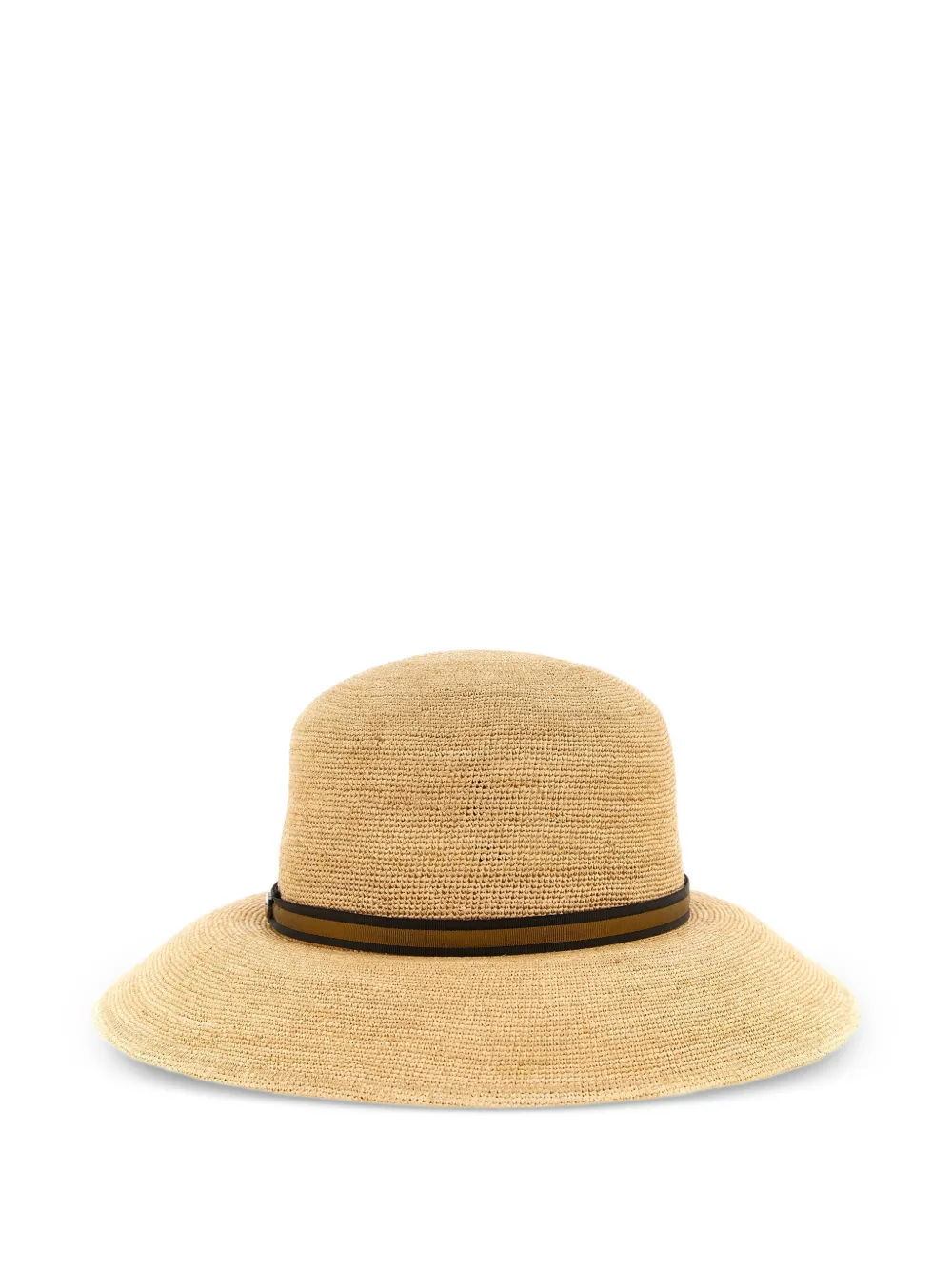 Borsalino Colombia raffia crochet hat - Toni neutri