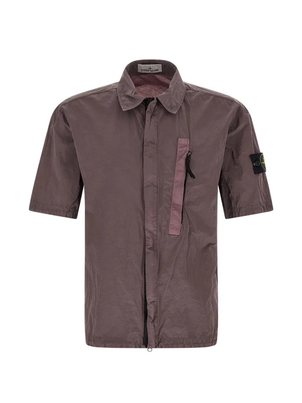 Stone Island short-sleeve shirt - Violett