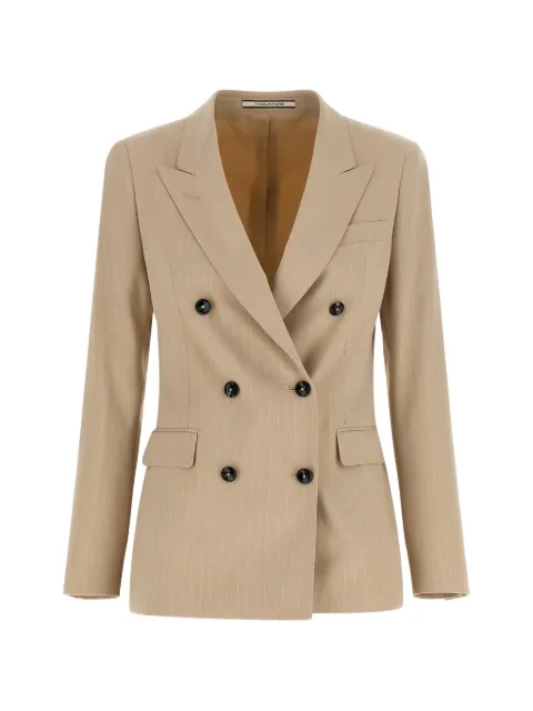 Tagliatore blazer con doble botonadura y motivo de rayas diplomáticas