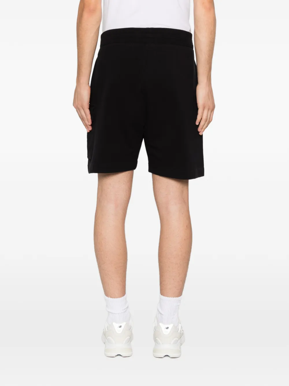 Moschino Trainingsshorts met logoprint Zwart