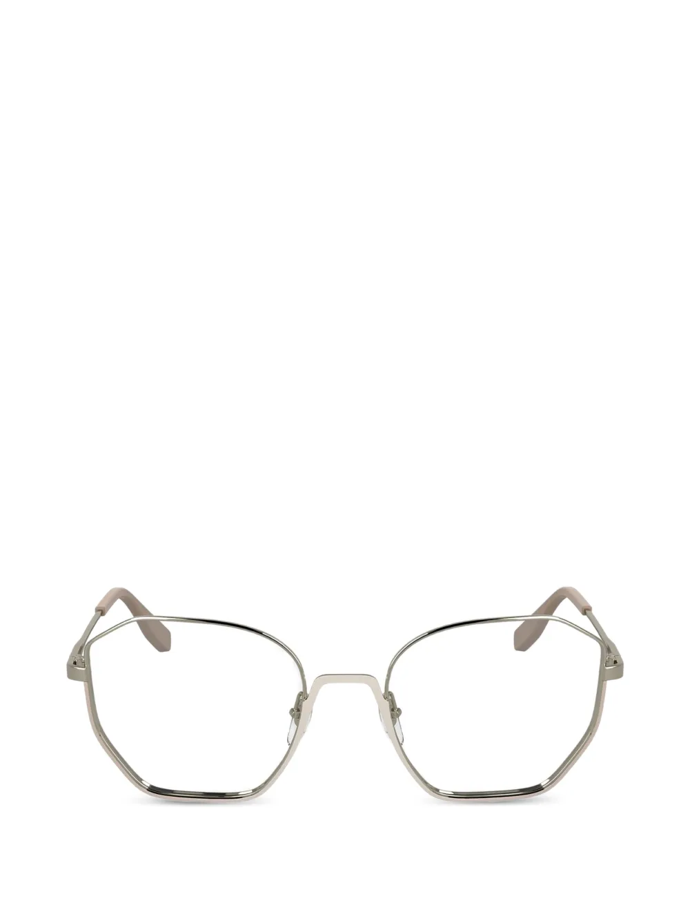 Karl Lagerfeld Brille mit geometrischem Gestell - Silber