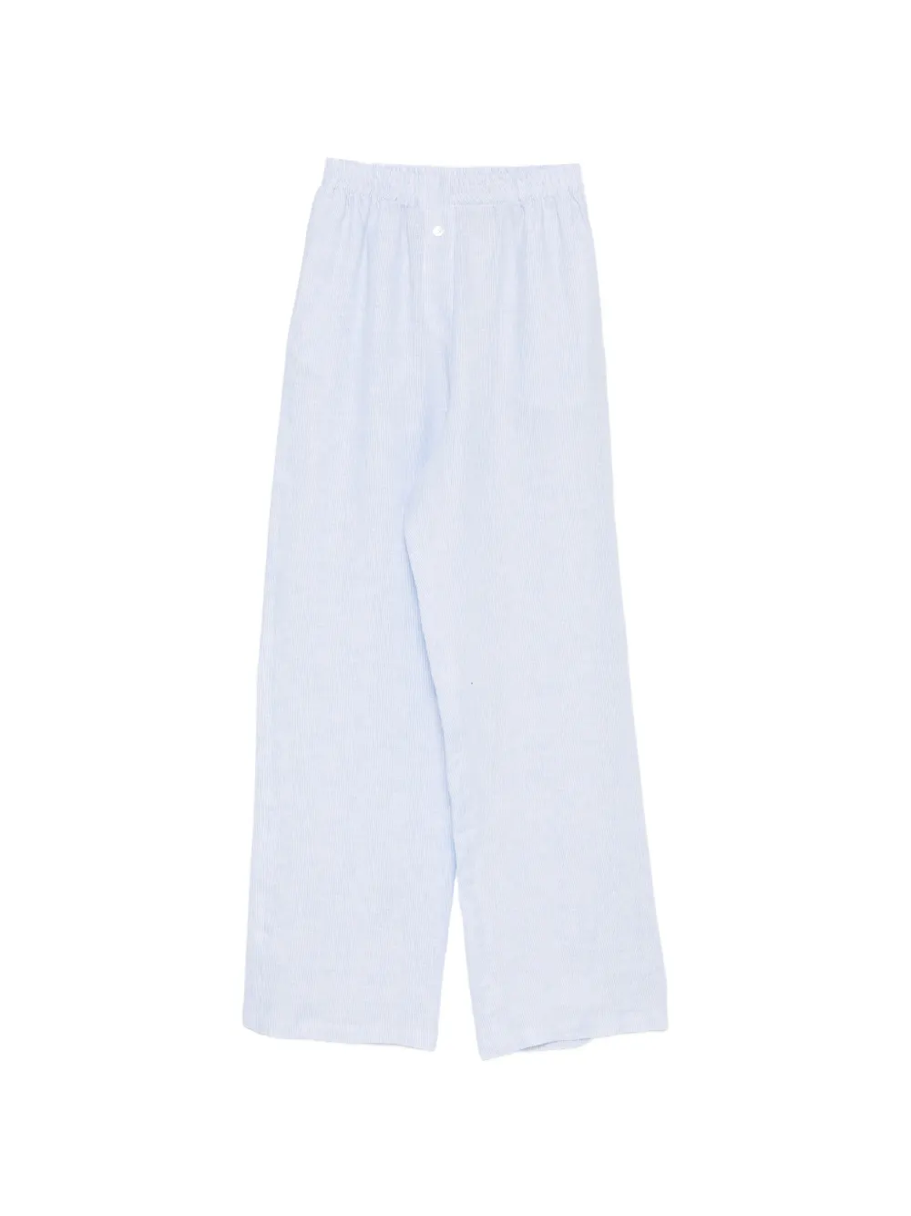 Riviera elasticated-waistband pants - Blue