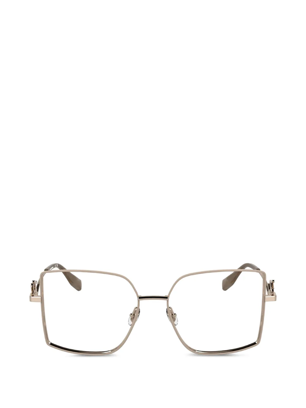 Karl Lagerfeld Brille mit Logo - Gold