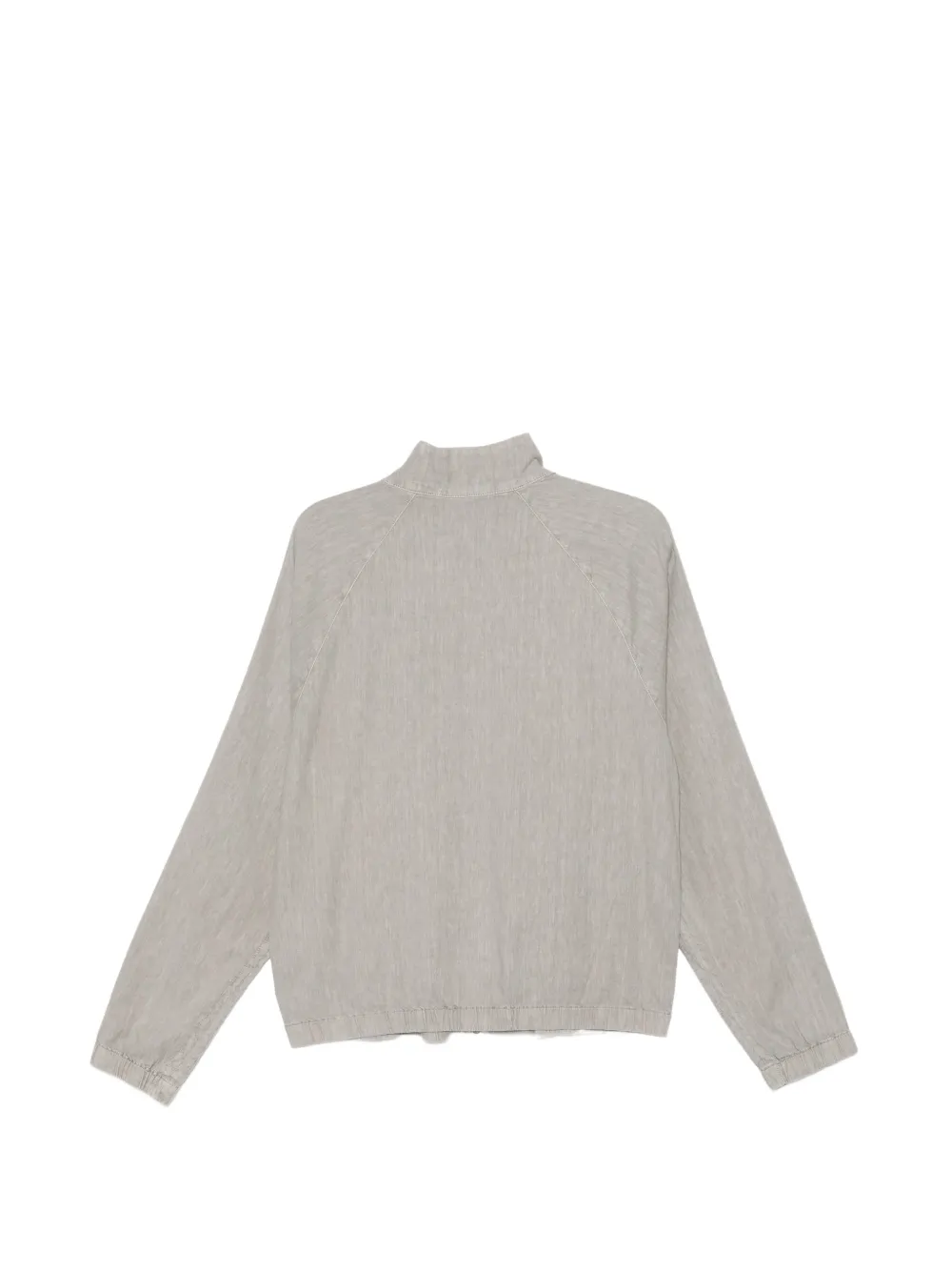 James Perse Trainingsjack met raglan mouwen en rits Grijs