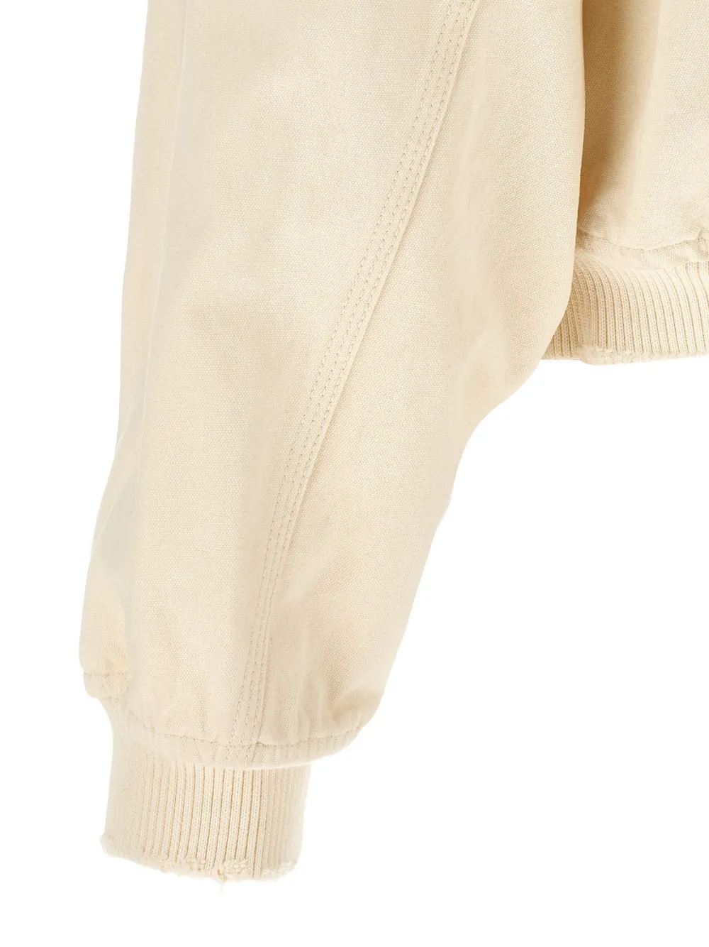 Willy Chavarria Katoenen hoodie Geel