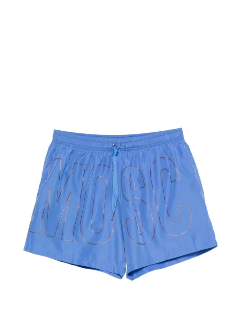 Moschino logo-print swim shorts