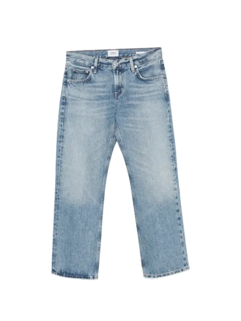Citizens of Humanity jeans rectos Faye con efecto desgastado