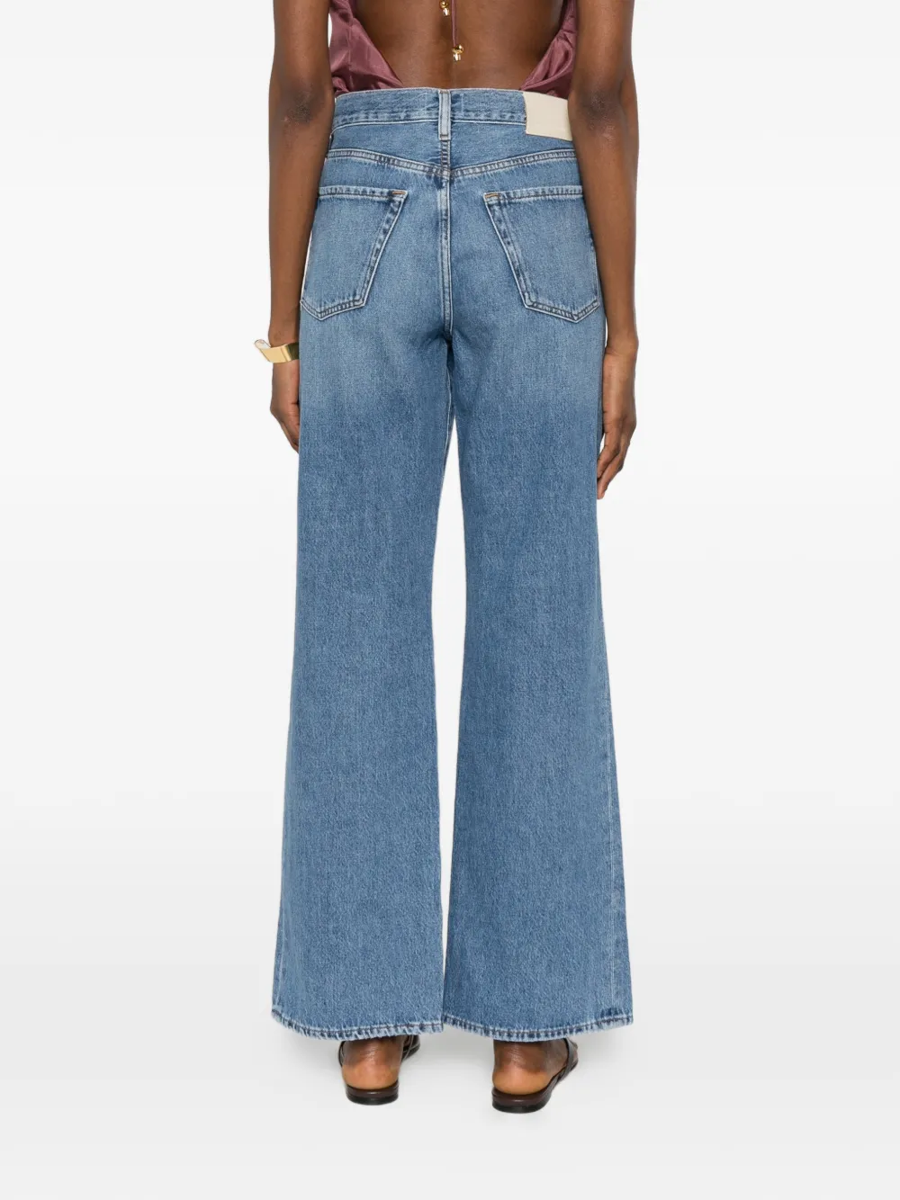 Citizens of Humanity Jeans met zijsplit Blauw
