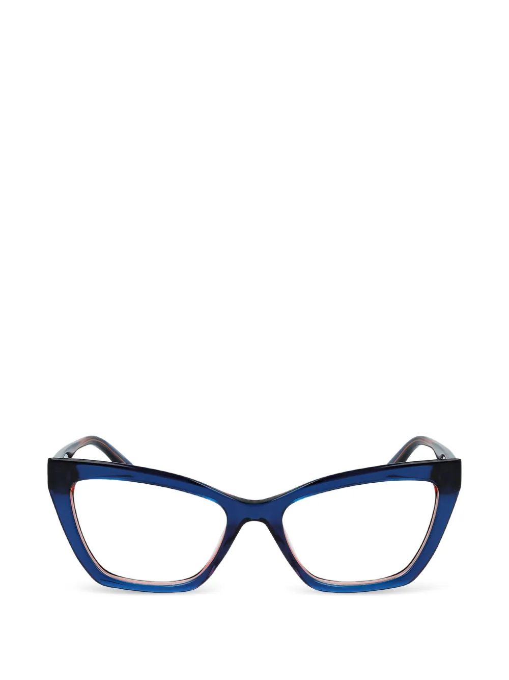Karl Lagerfeld Cat-Eye-Brille - Blau
