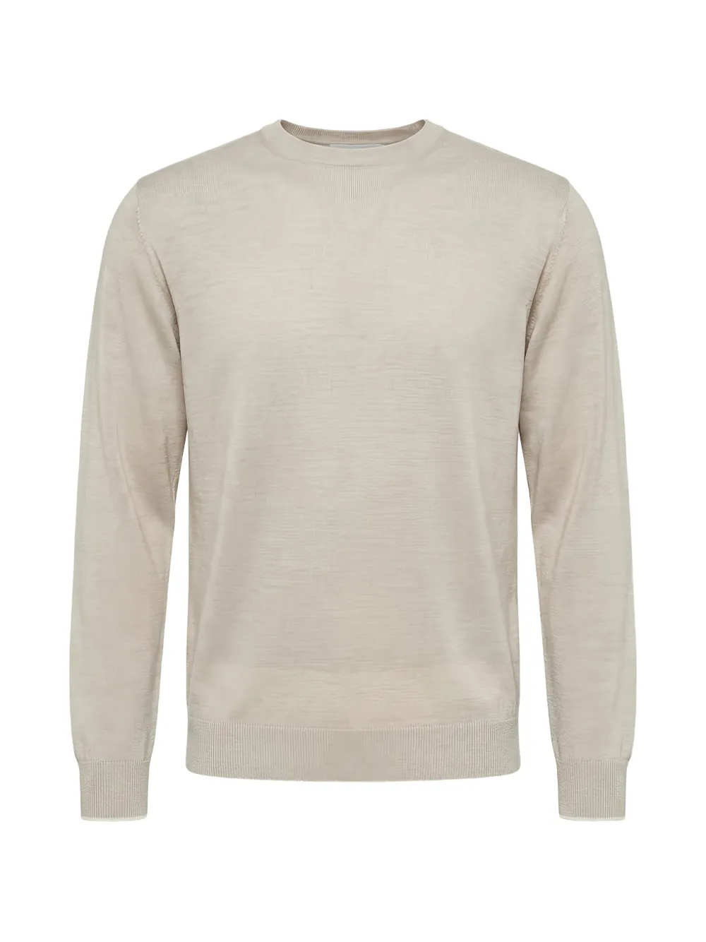 Peserico fine-knit crew-neck sweater - Nude