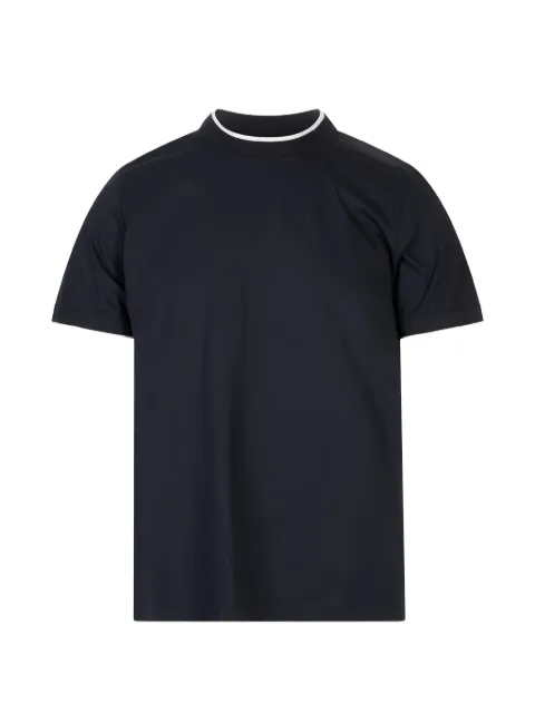 Peserico contrast-trim T-shirt