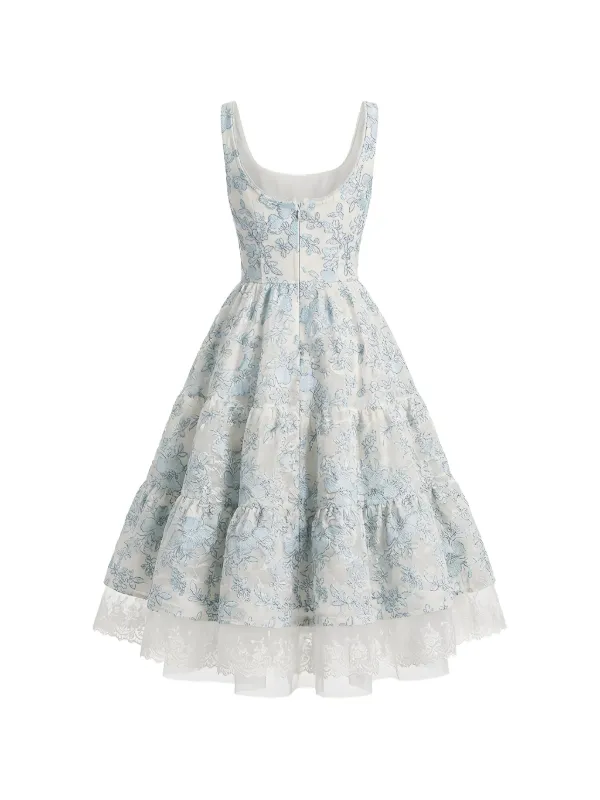 alice olivia lace dress CALLA LACE MAXI DRESS in OFF WHITE