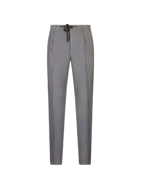 Peserico pleated drawstring trousers