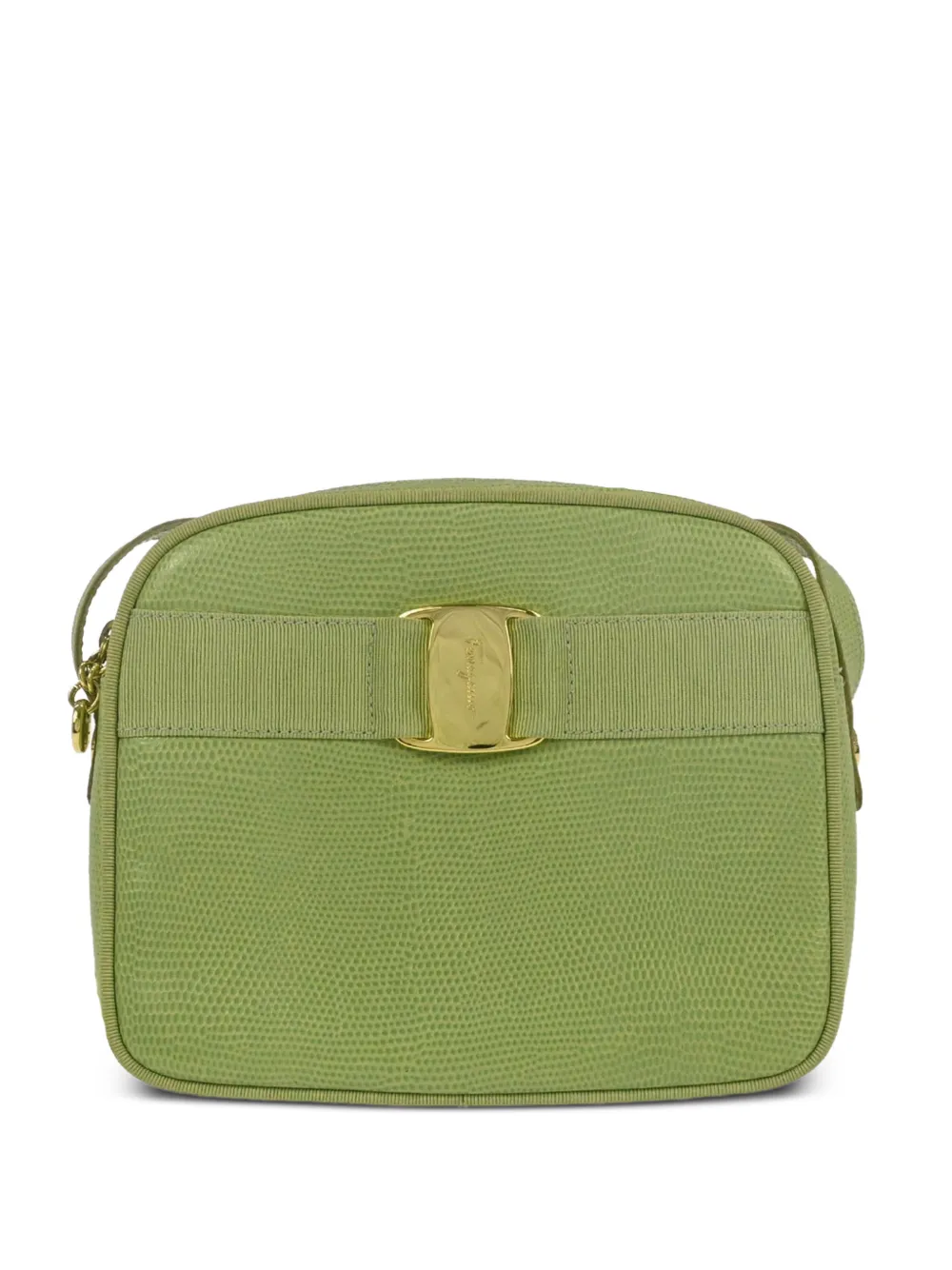 Ferragamo Pre-Owned 1990-2000s Vara shoulder bag - Verde