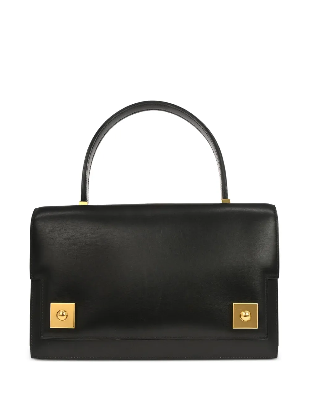 Hermès Pre-Owned 1999 Piano leather handbag - Black