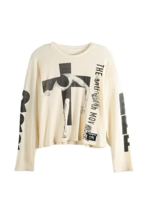 RRR123 graphic-print long-sleeve T-shirt