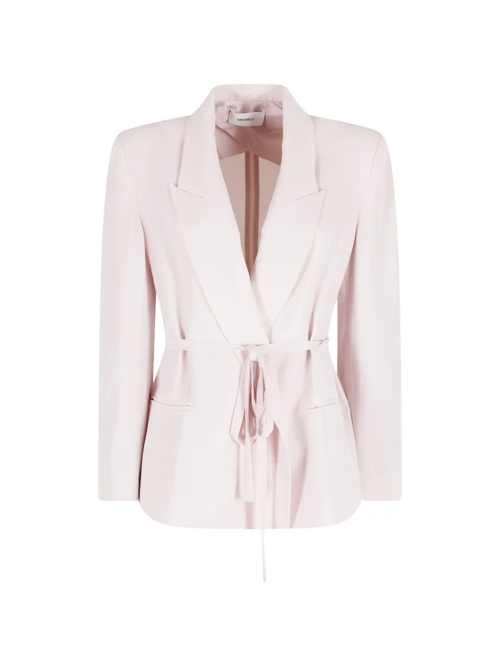 MeimeiJ belted peak-lapel jacket - Pink