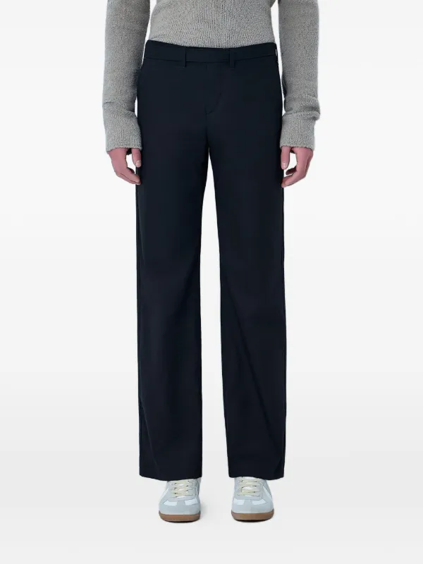 Rier Mid-rise Tailored Trousers in Black