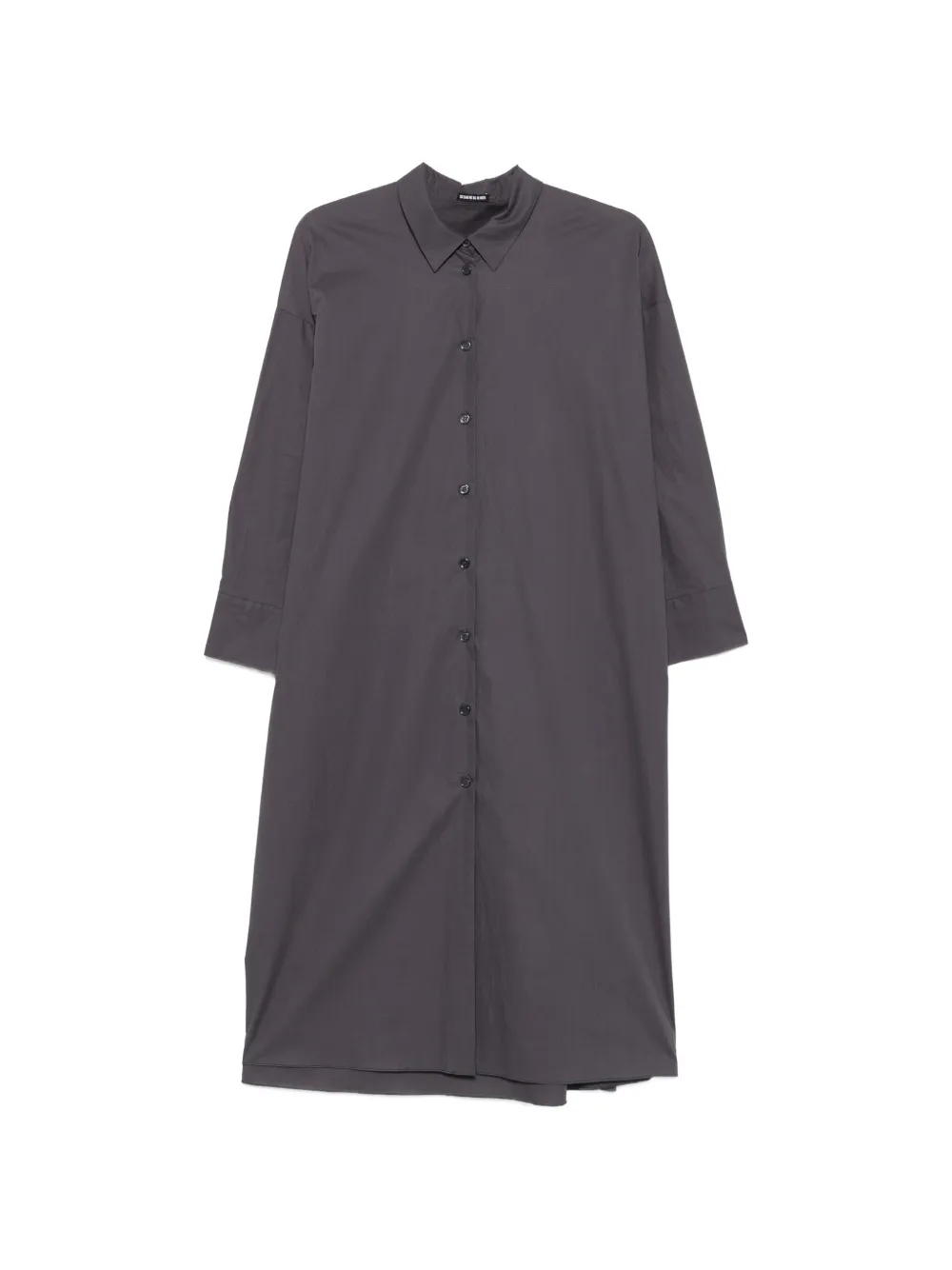 SUSANNE BOMMER yoke-detail shirt dress - Grey