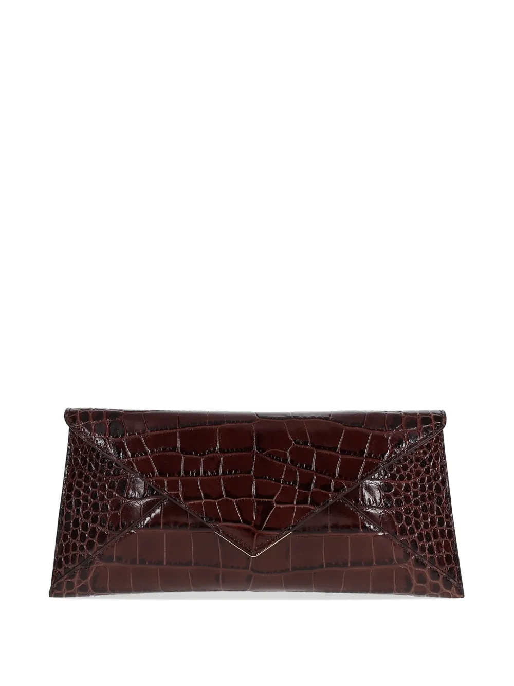 Tyler Ellis Lee Lineage clutch bag - Marrone
