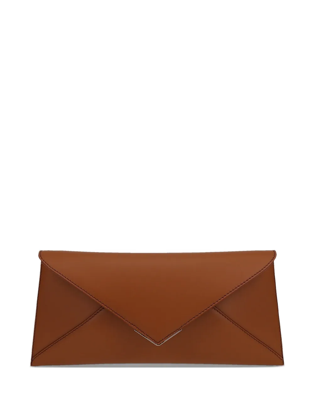 Tyler Ellis Lee Lineage clutch bag - Marrone