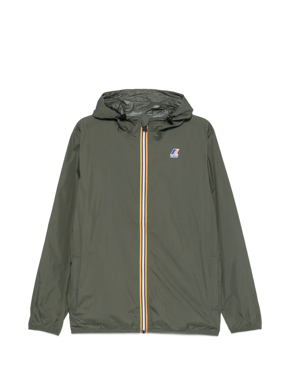 K-Way Claude hooded jacket - Verde