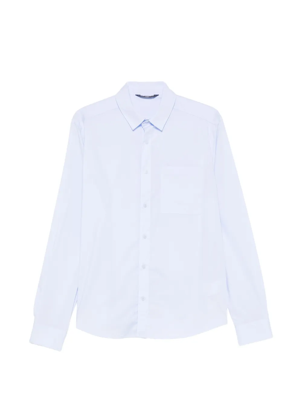 K-Way Darmi chest-pocket long-sleeve shirt - Blu